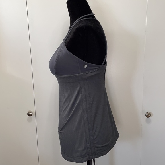 Lululemon Tank Slate Grey Size 4 - Picture 3 of 8